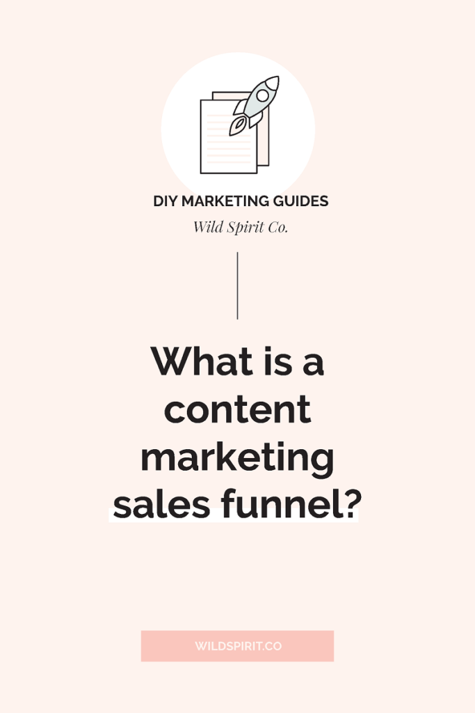 what is a content marketing sales funnel