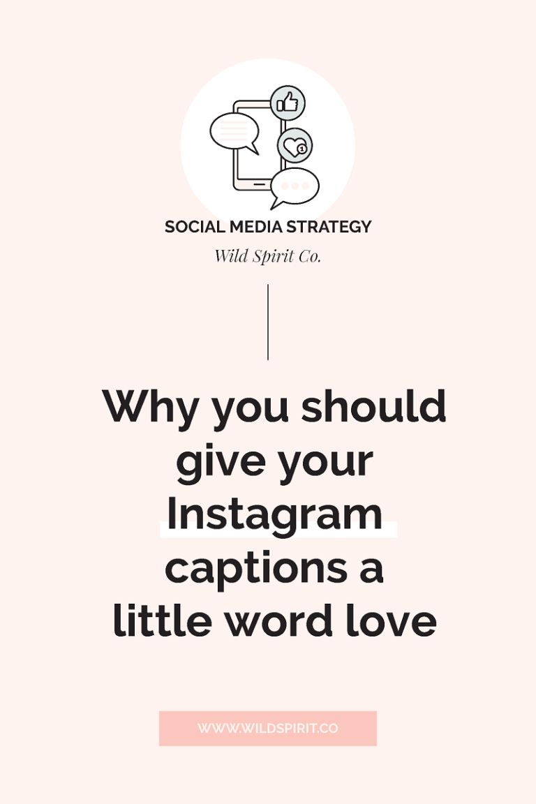 Why You Should Give Your Instagram Captions A Little Word Love - Wild ...