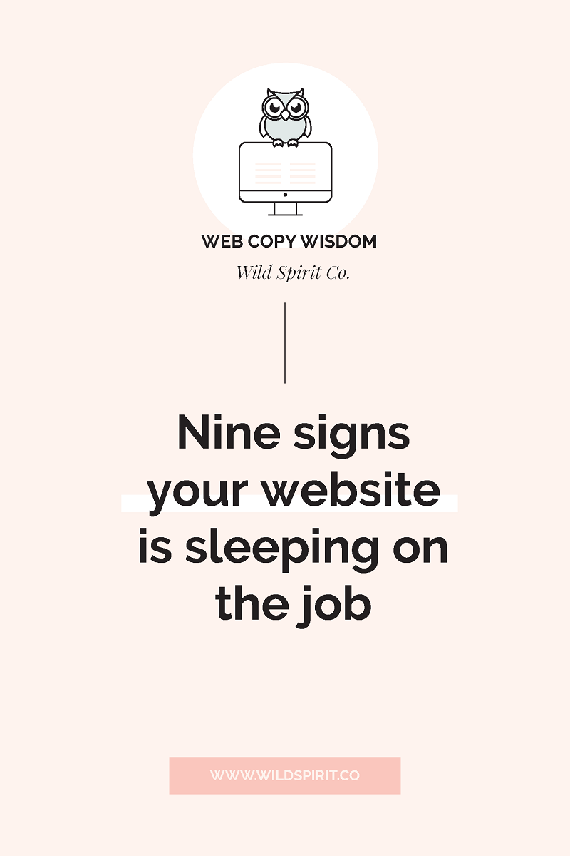 Nine signs your website is underperforming